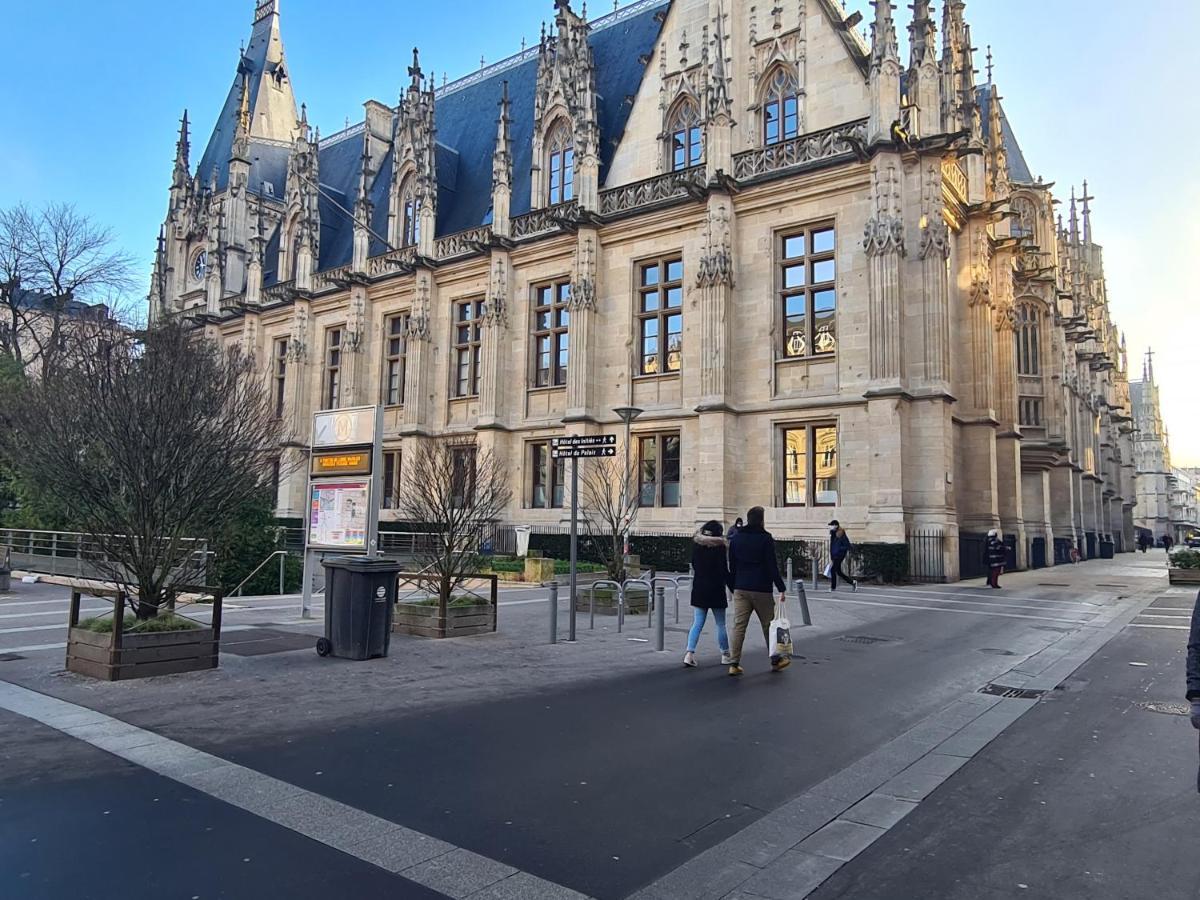 Rouen Hyper Centre Ville Palais De Justice Dış mekan fotoğraf